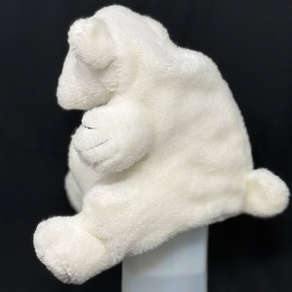 Mary Meyer White Plush Polar Bear Puppet Stuffed Animal1994 Vtg Exclusive Alaska - Picture 5 of 9